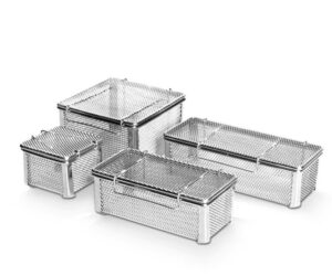 Fine-mesh trays and baskets