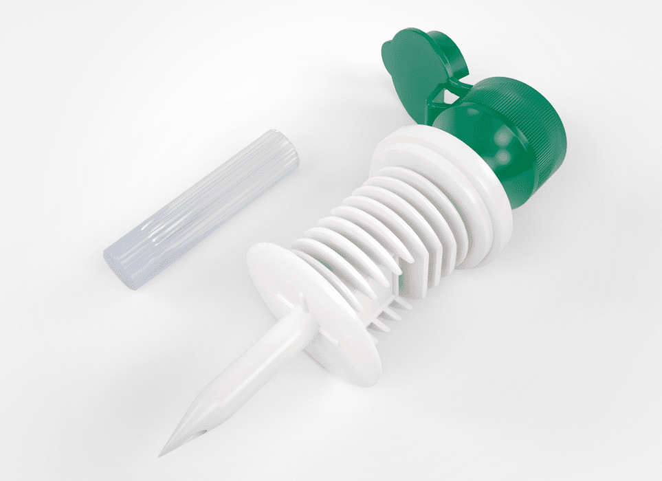 Minispike, green, Luer Lock 319099-100