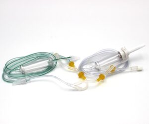 + MRS 222 MR tubing system with inline drip chamber for CT and MRI MRS 222 MR tubing system with inline drip chamber (8h) 314099-100